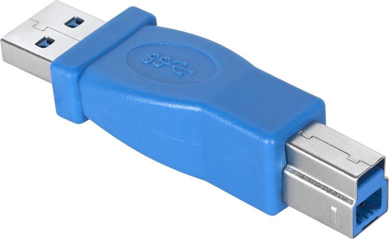 Adapter USB Złącze USB 3.0 wtyk A - wtyk B