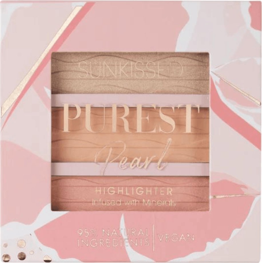 Sunkissed Sunkissed Purest Pearl Paleta Rozświetlająca