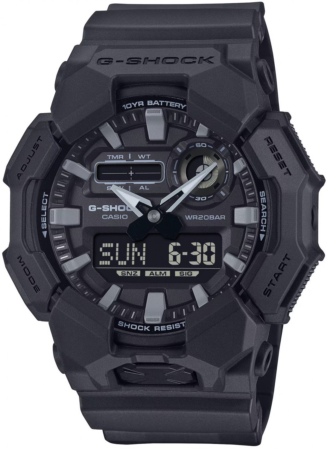Casio G-Shock GA-010-1A1ER 200m czarny