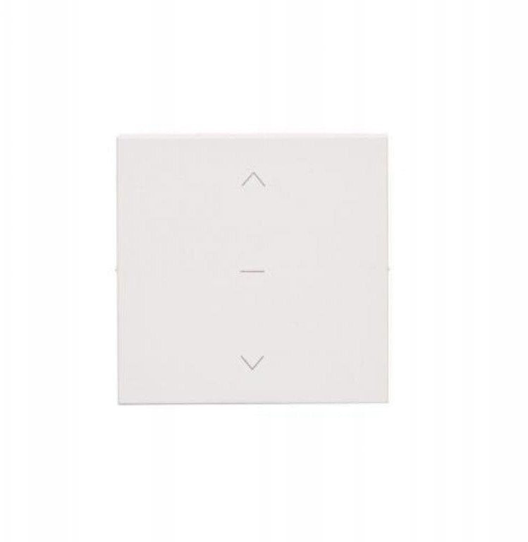 Klawisz Kontakt-Simon 55 TKZW1K/111 pojedynczy do łącznika i przycisku roletowego: SZW1KM, SZP1KM biały mat