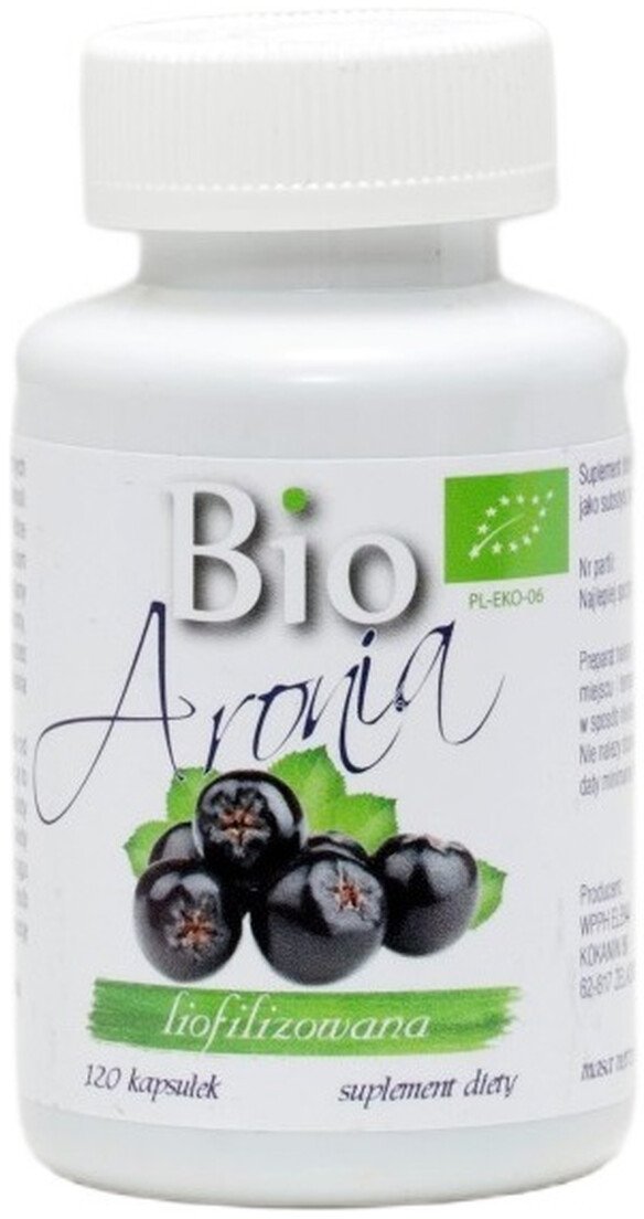 ELENA_Bio Aronia liofilizowana suplement diety 120 kapsułek