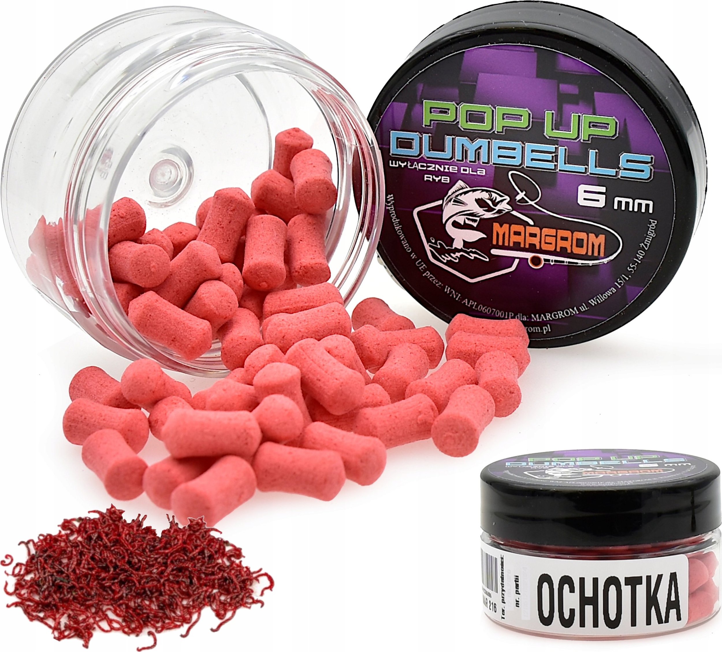 Margrom Dumbells POP UP 6 mm Margrom OCHOTKA przynęta Method Feeder