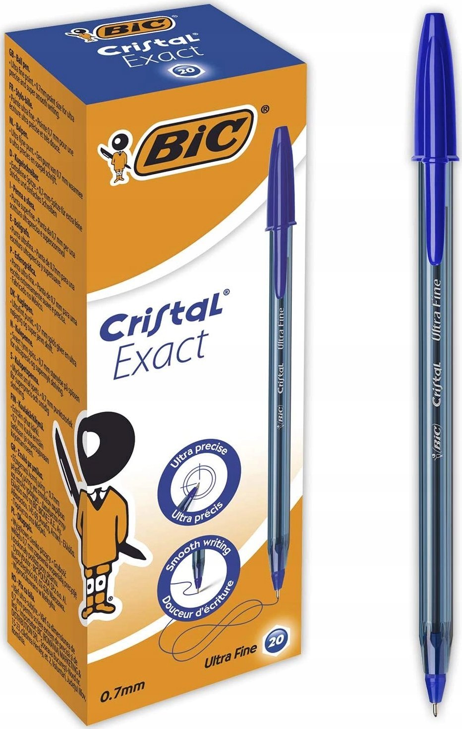 Bic długopis Cristal Exact NIEBIESKI a20