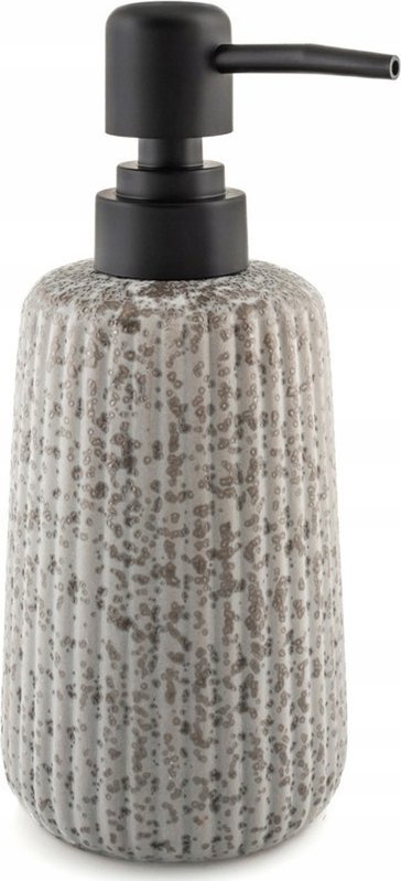 Dozownik do mydła AWD Interior Dozownik łazienkowy do mydła w płynie 400 ml szary kamionka