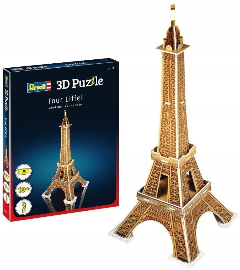 *****REVELL puzzle mini 3D wieża Eiffla 00111