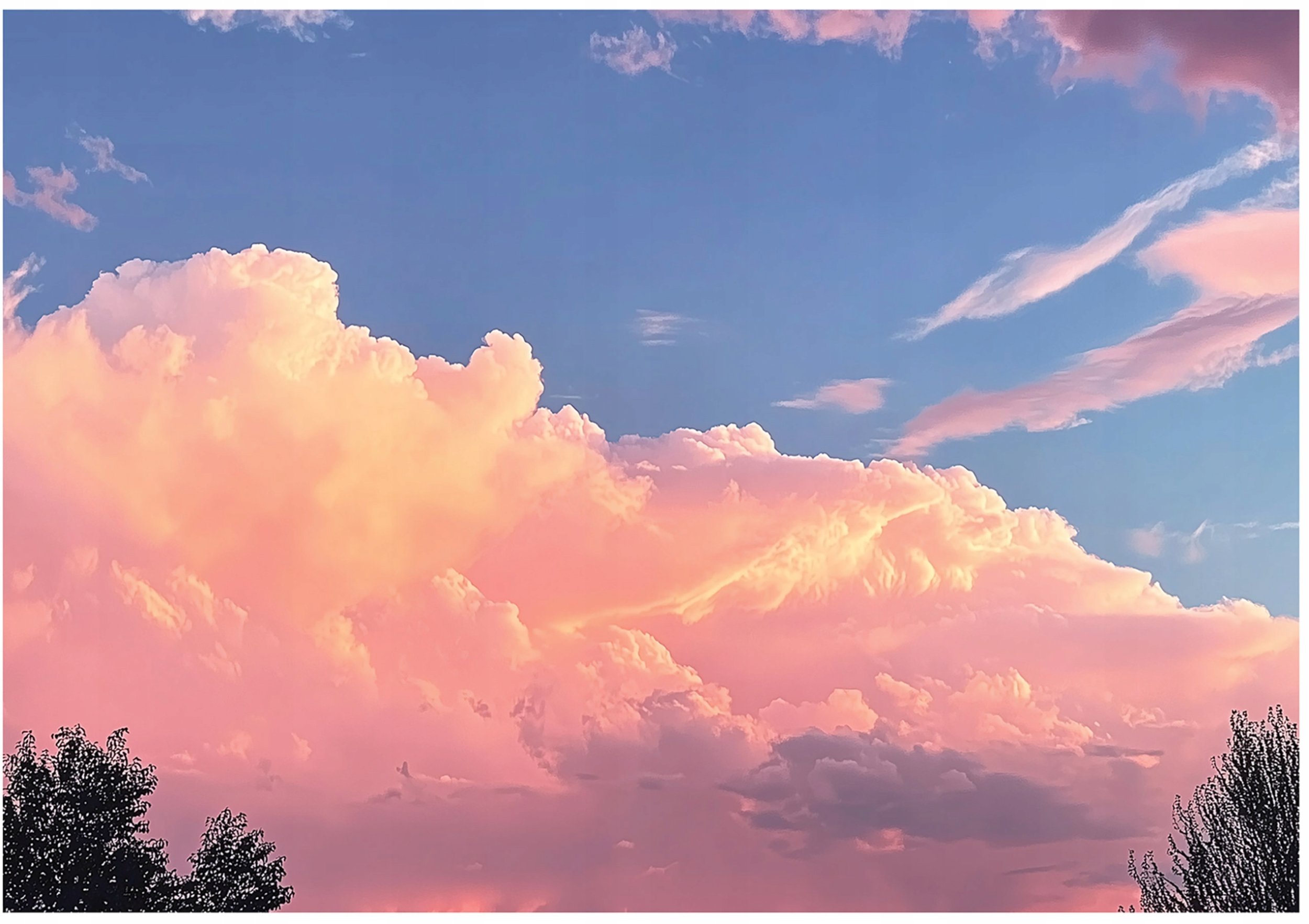 Fototapeta Dla Dzieci Dziewczynki Chmury Tapeta Do Pokoju Dziecka 250X175