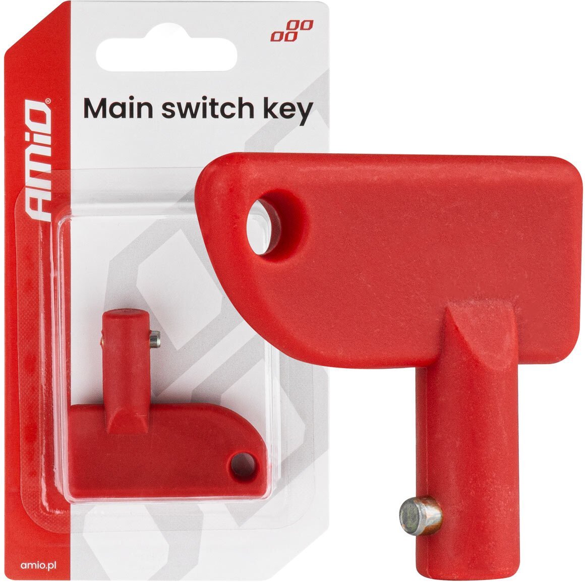Klucz wyłącznika masy hebla prądu amio-04804