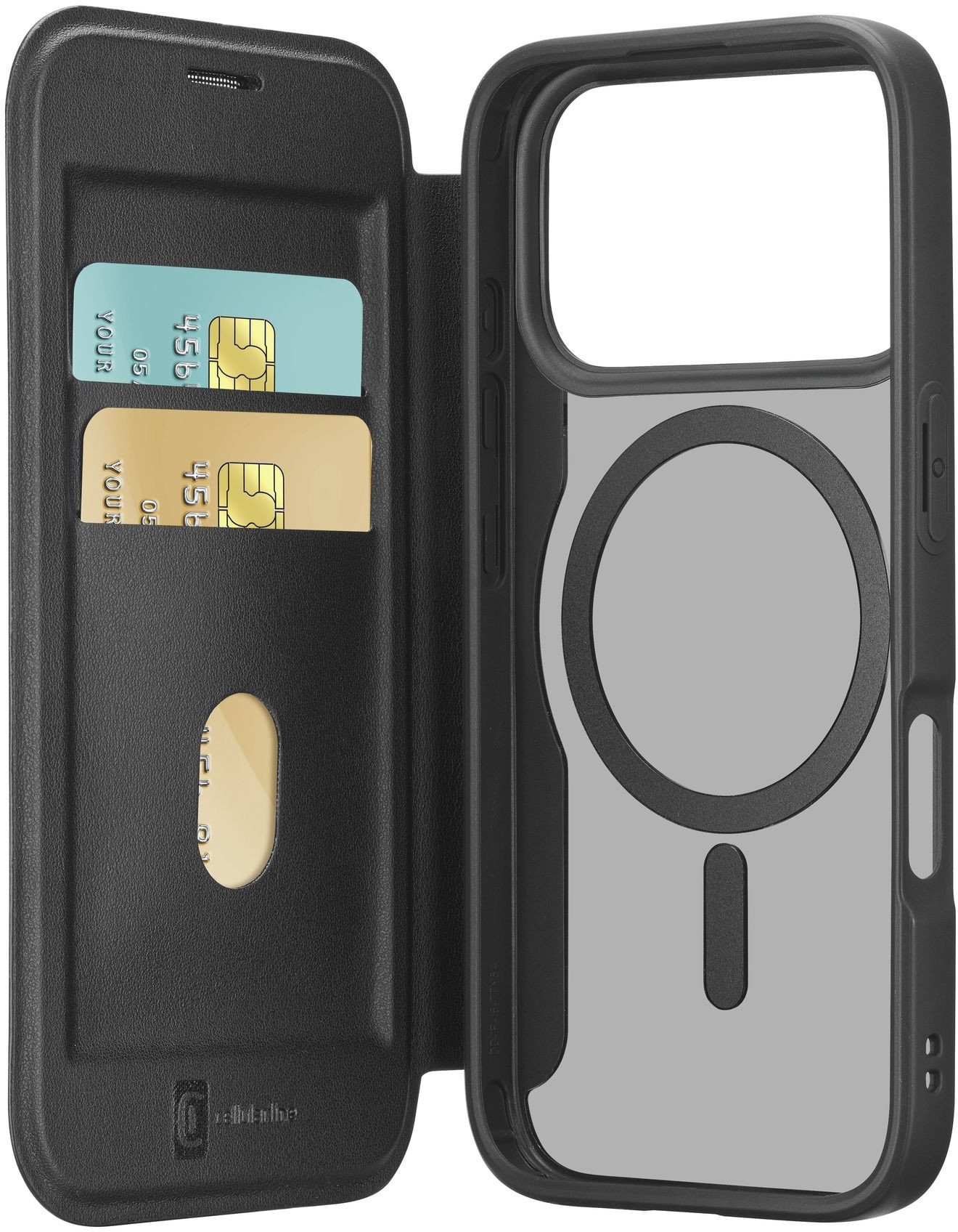 Cellularline Book Case Daily MAG iPhone 17 Pro Black