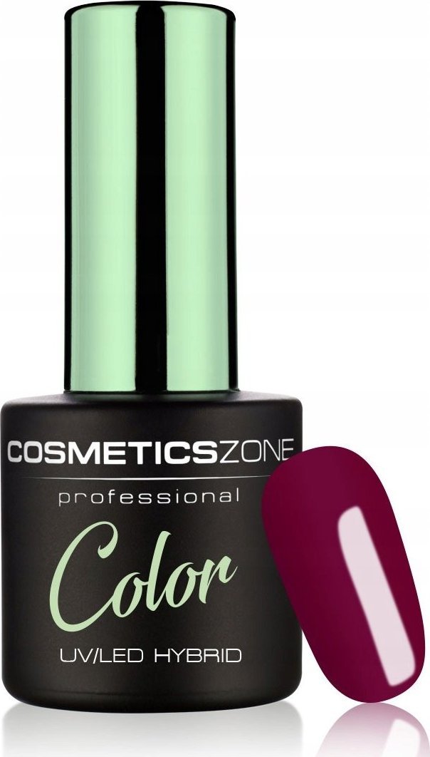 Cosmetics Zone Lakier hybrydowy hipoalergiczny bordowy 7ml - Red Wine 018