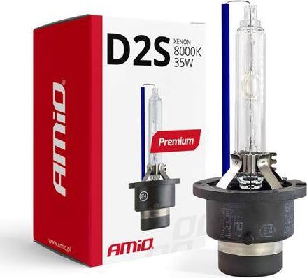 AMiO Żarówka ksenonowa, żarnik xenon D2S 8000K Premium
