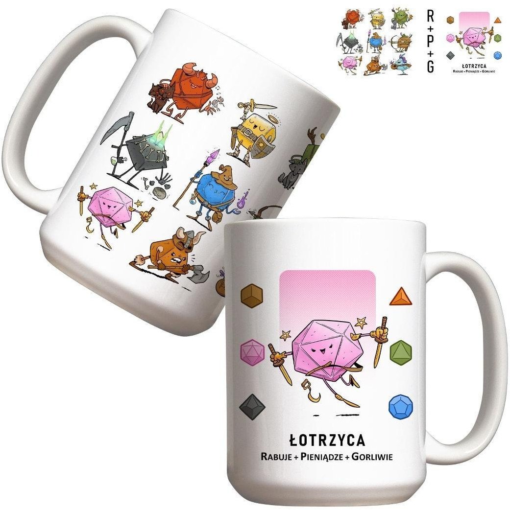 Kubek - RPG - Łotrzyca 440ml