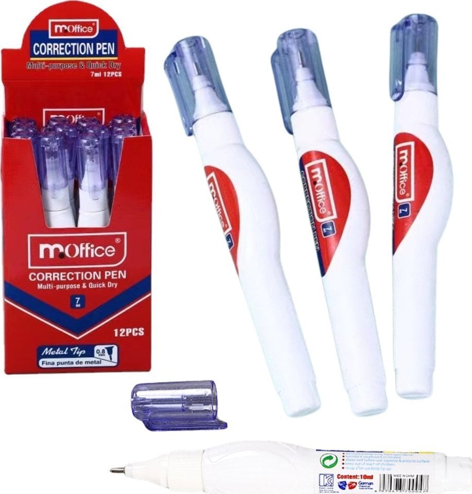 Korektor W Piórze Z Igłową Końcówką Szybkoschnący 7ml LEAN