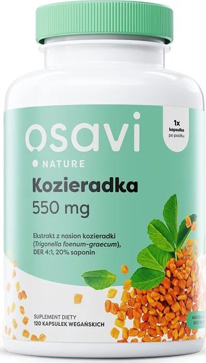Osavi Osavi - Kozieradka, 550mg, 120 vkaps