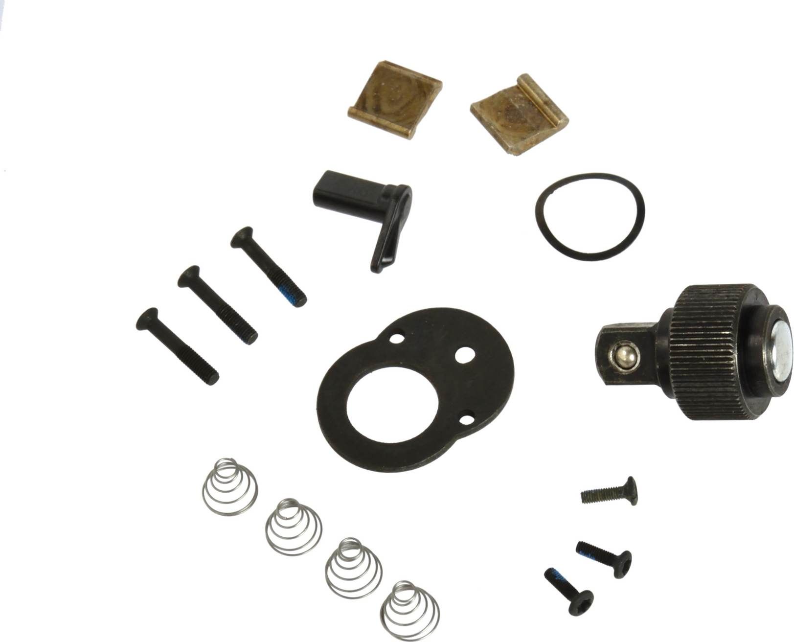 Geko Zestaw naprawczy do grzechotki wygiętej 3/8" (100)