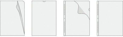 Herlitz Koszulki na dokumenty przezroczyste A4 50mic. 100szt.