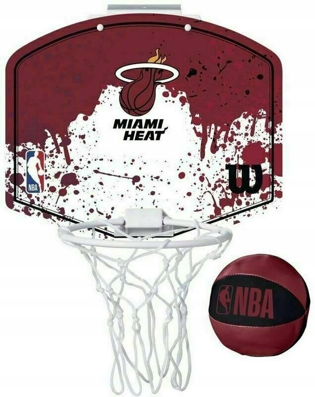 Wilson Zestaw koszykarski NBA MINI-HOOP MIAMI HEAT