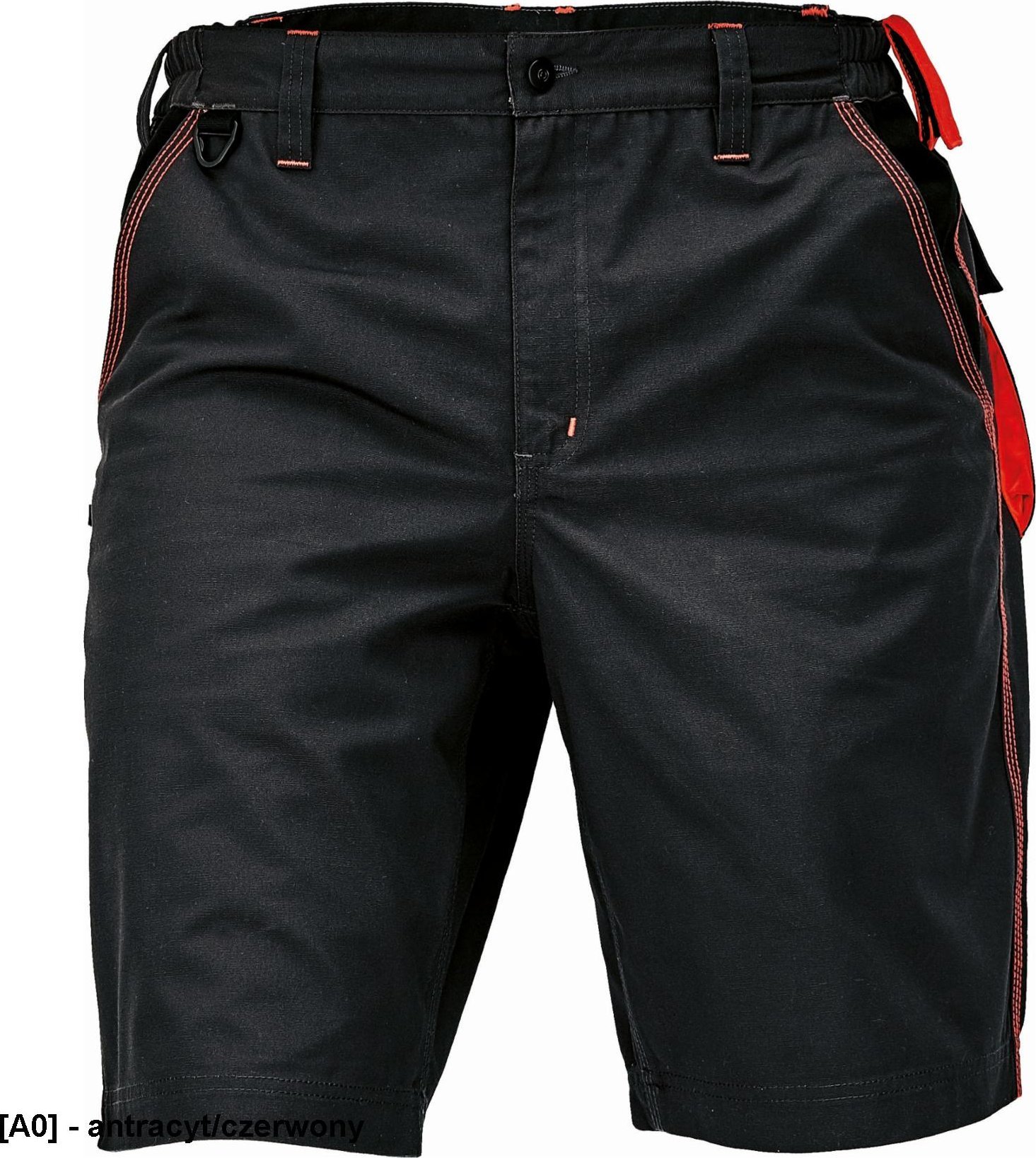 CERVA KNOXFIELD SHORTS - antracyt/żółty 56