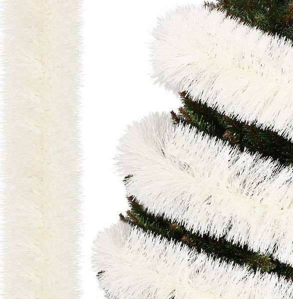 Springos Łańcuch na choinkę 6m zielony, girlanda choinkowa, średnica 15cm UNIWERSALNY