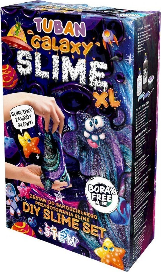 TUBAN Zestaw Slime DIY Galaxy XL