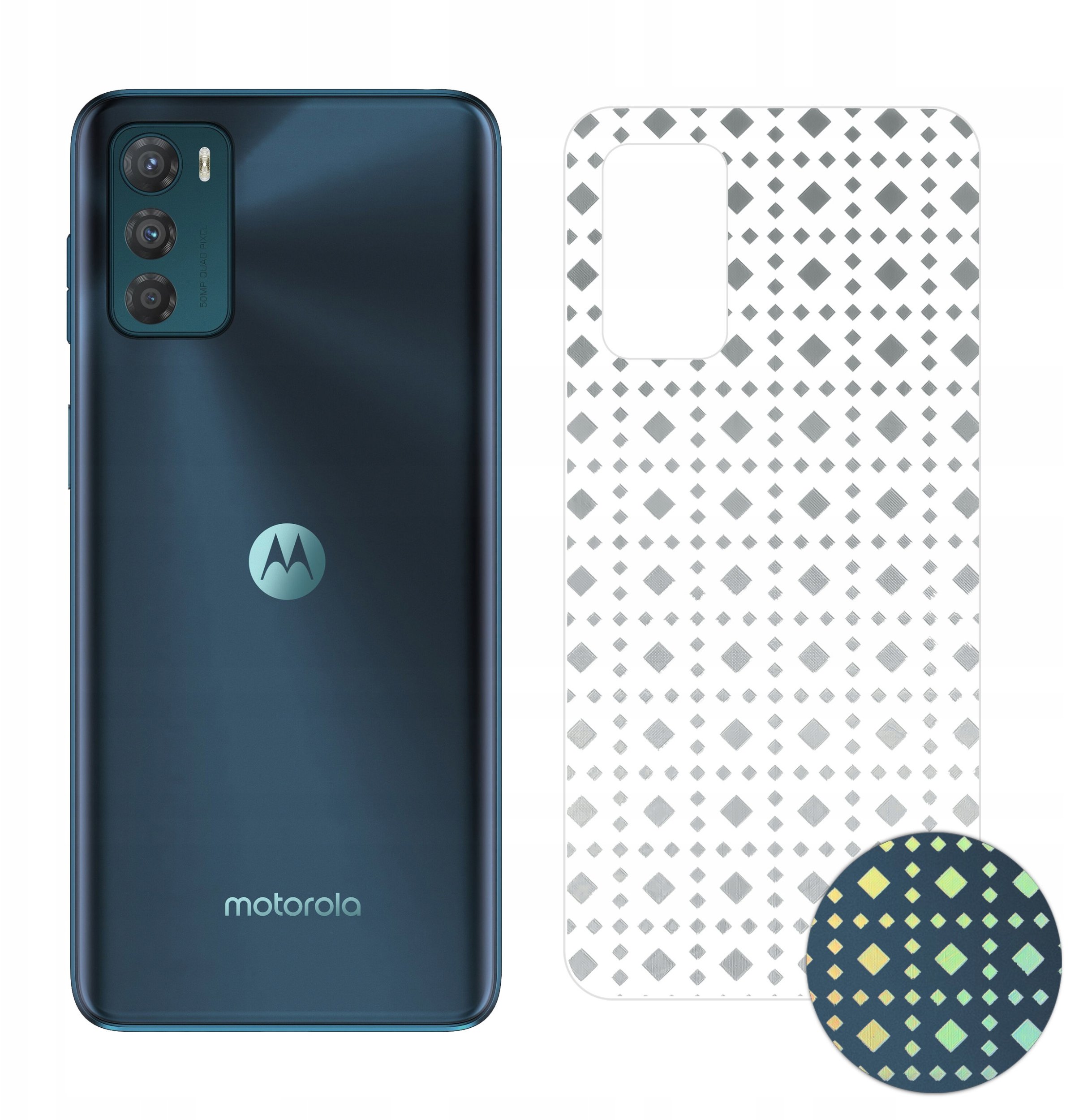 FOLIA HYDROŻELOWA OCHRONNA NA TYŁ TELEFONU WZÓR do Motorola Moto G42