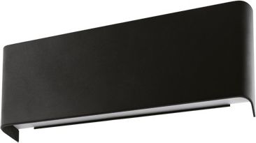 Kinkiet IDEUS Oprawa dekoracyjna ścienna SMD LED ZELDA LED C 2x5W BLACK 4000K 5549