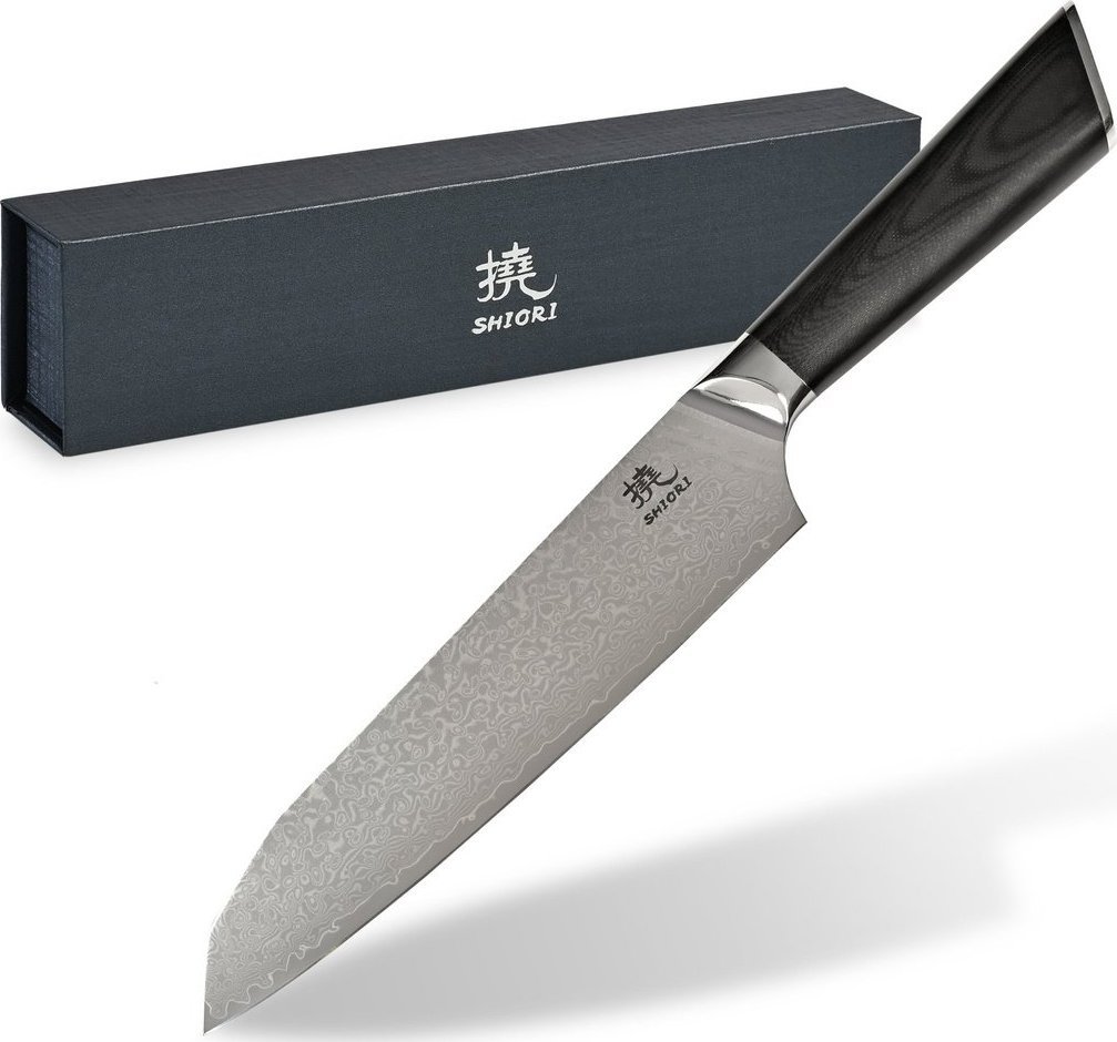 Shiori Shiori Hiashi Santoku - uniwersalny, wielozadaniowy nóż szefa kuchni
