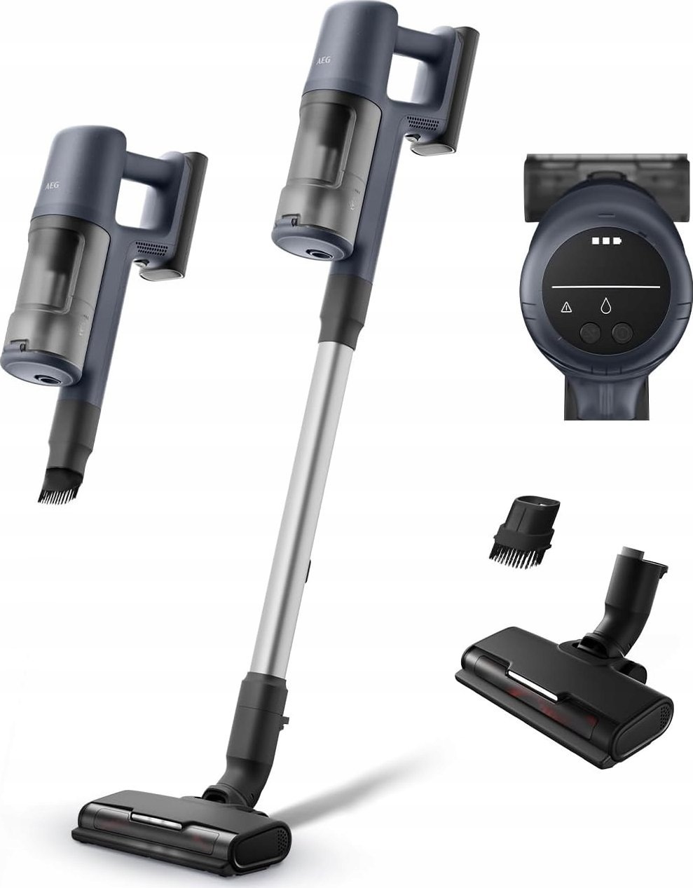 Odkurzacz pionowy AEG 6000 Odkurzacz akumulatorowy 103000 obr/min 255W niebieski 2024