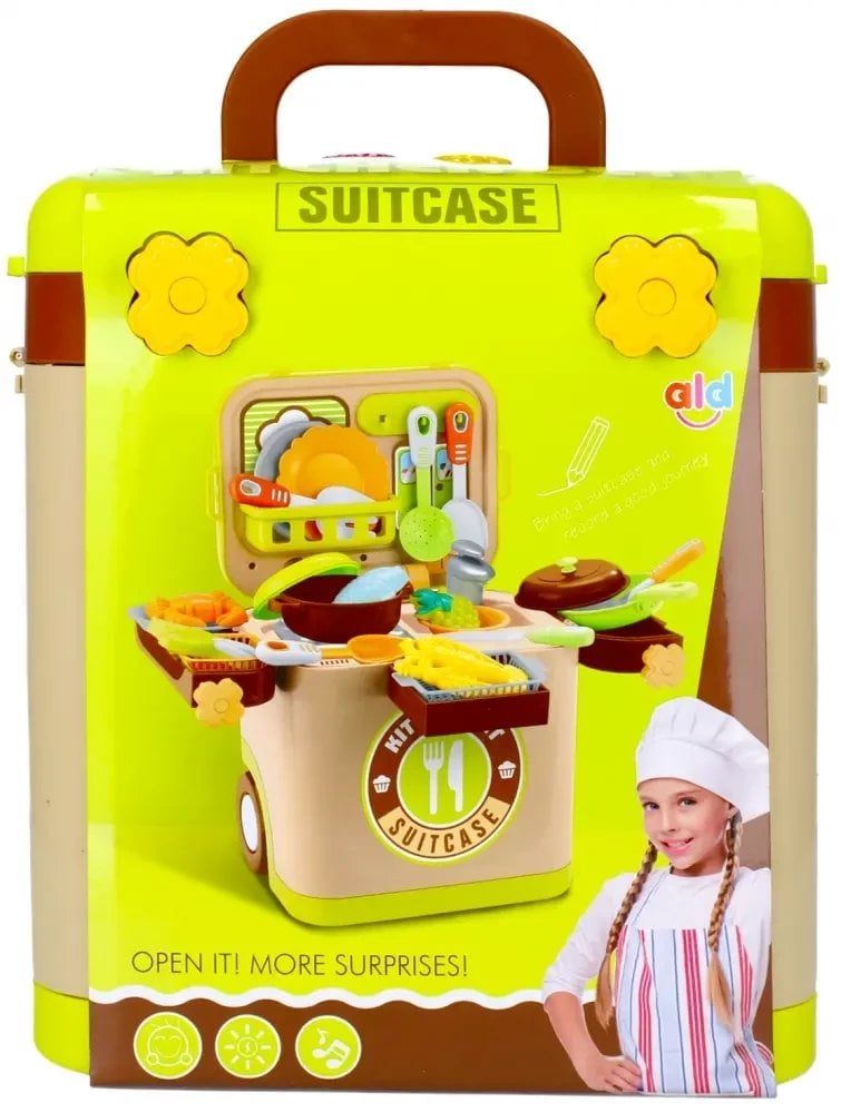 Mega Creative KUCHNIA B/O AKC 21X29X17 MC WOZEK 12/24