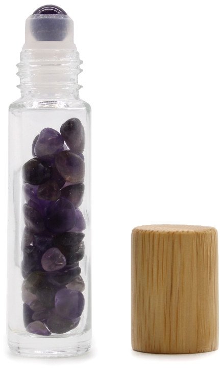 Butelka na olejek - Ametyst