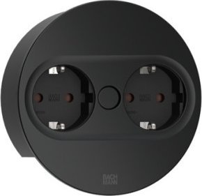 Bachmann BACHMANN TWIST2 2xCEE7/3 2,0m AEH RAL9005 30GE okrągły