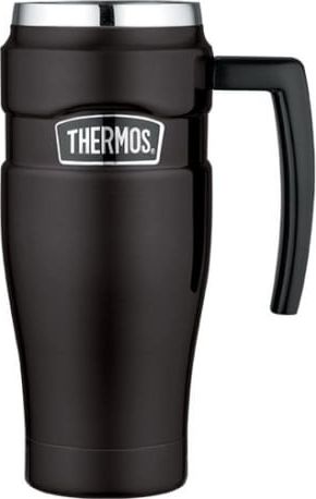 Thermos Wodoszczelny termokubek z uchwytem Thermos 0,47l - czarny mat