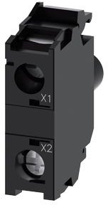 Siemens Oprawka blok LED biały 6-24V AC-DC montaż czołowy przyłącze śrubowe SIRIUS ACT 3SU1401-1BG60-1AA0