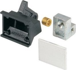 SCHROFF Uchwyt SCHROFF w kształcie trapezu, typ 1, górny, czarny