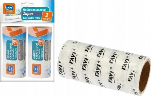 Ravi Zapas do rolki do czyszczenia ubrań sierści i tapicerki 2szt