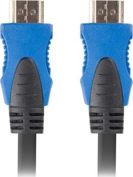 Kabel Lanberg HDMI - HDMI 1.8m niebieski (CA-HDMI-20CU-0018-BK)