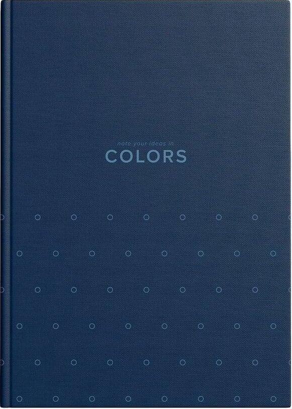 TOP-2000 Brulion A4/192K kratka Colors (4szt)