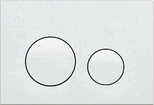 Przycisk spłukujący KK-Pol M11 do WC biały (SPP/110/0/K)