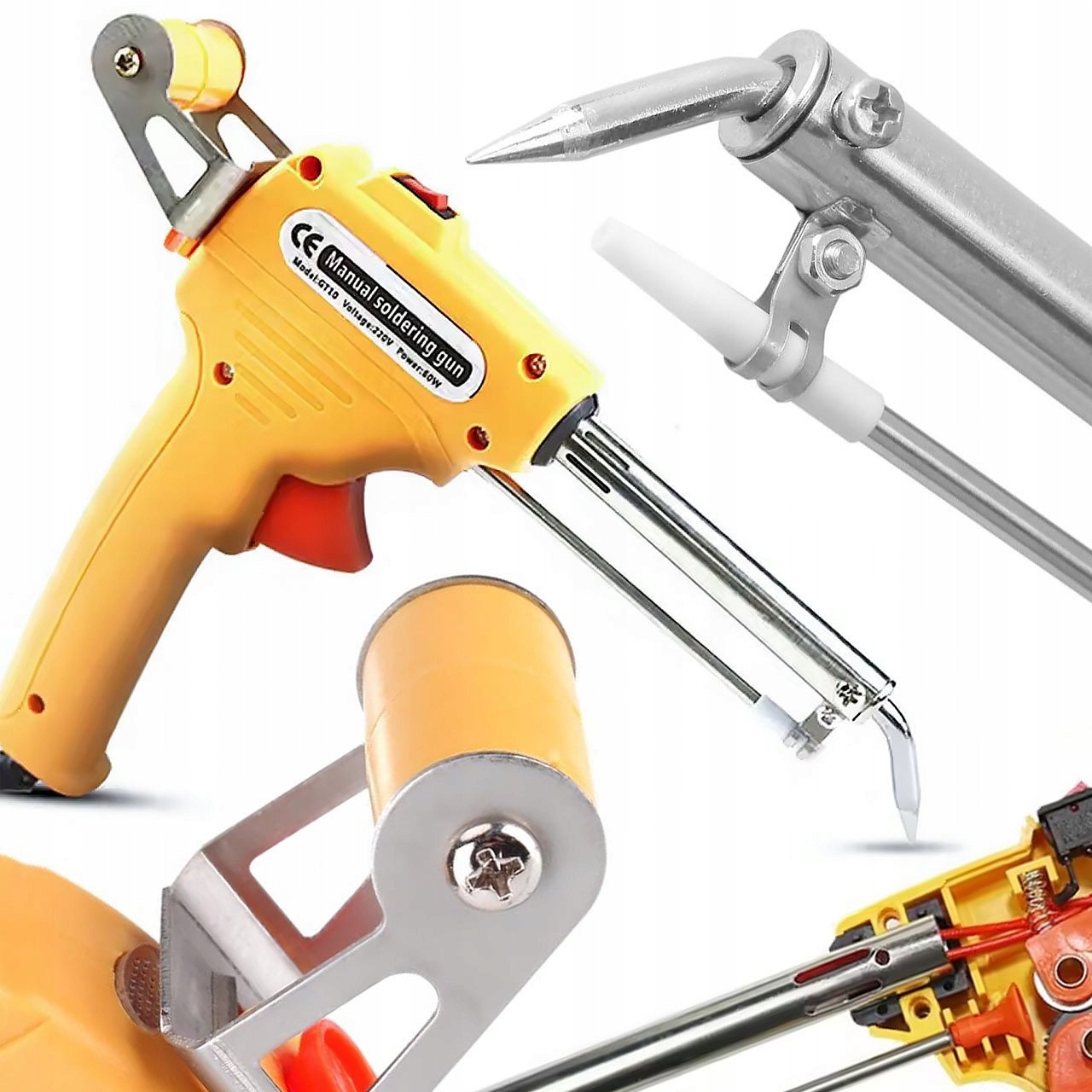 WYDAJNA MOCNA LUTOWNICA OPOROWA Z PODAJNIKIEM CYNY 60W