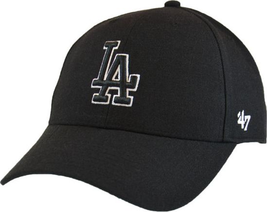 47 Brand 47 Brand MLB Los Angeles Dodgers Cap B-MVPSP12WBP-BKD Czarne One size