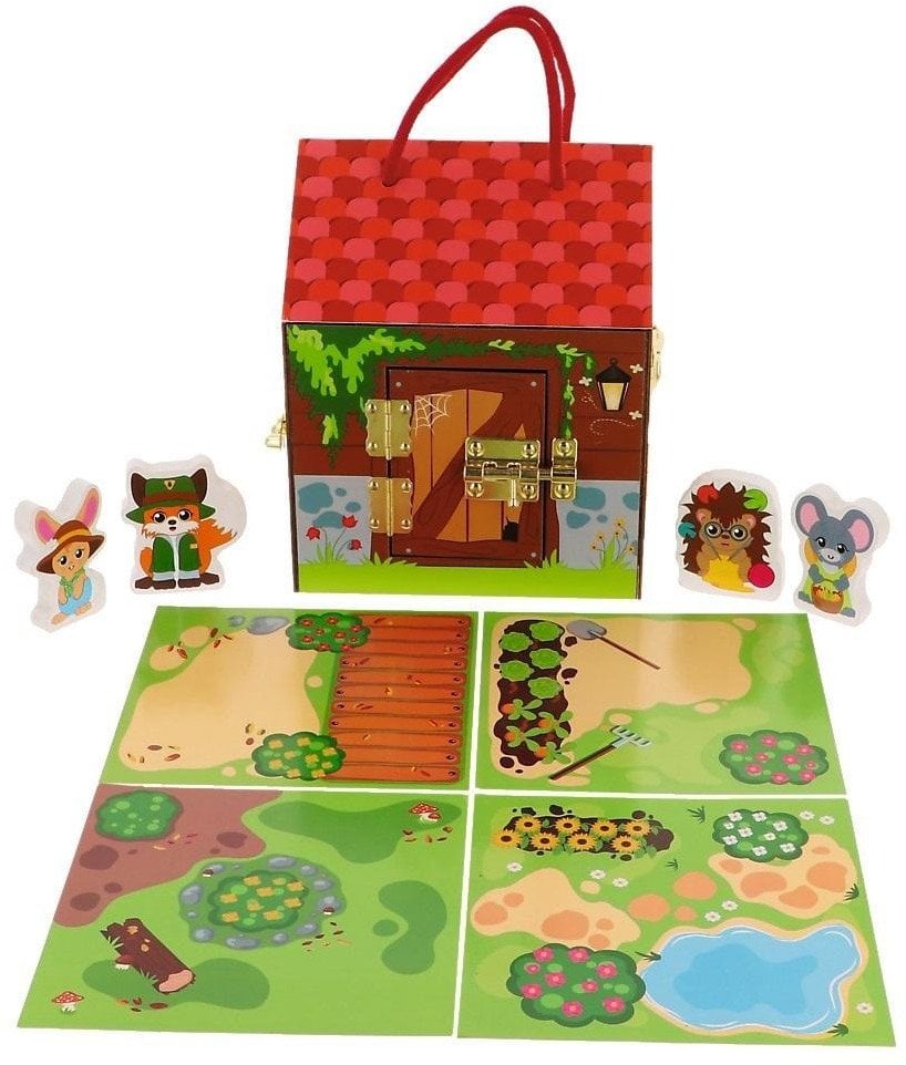 Trefl Zabawka drewniana - Zamek. Tiny Tails TREFL