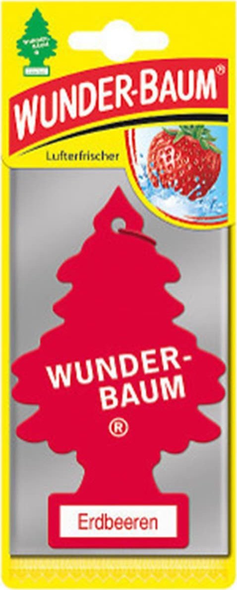 WunderBaum 23-012 Zapach samochodowy Wunder Baum - Truskawka