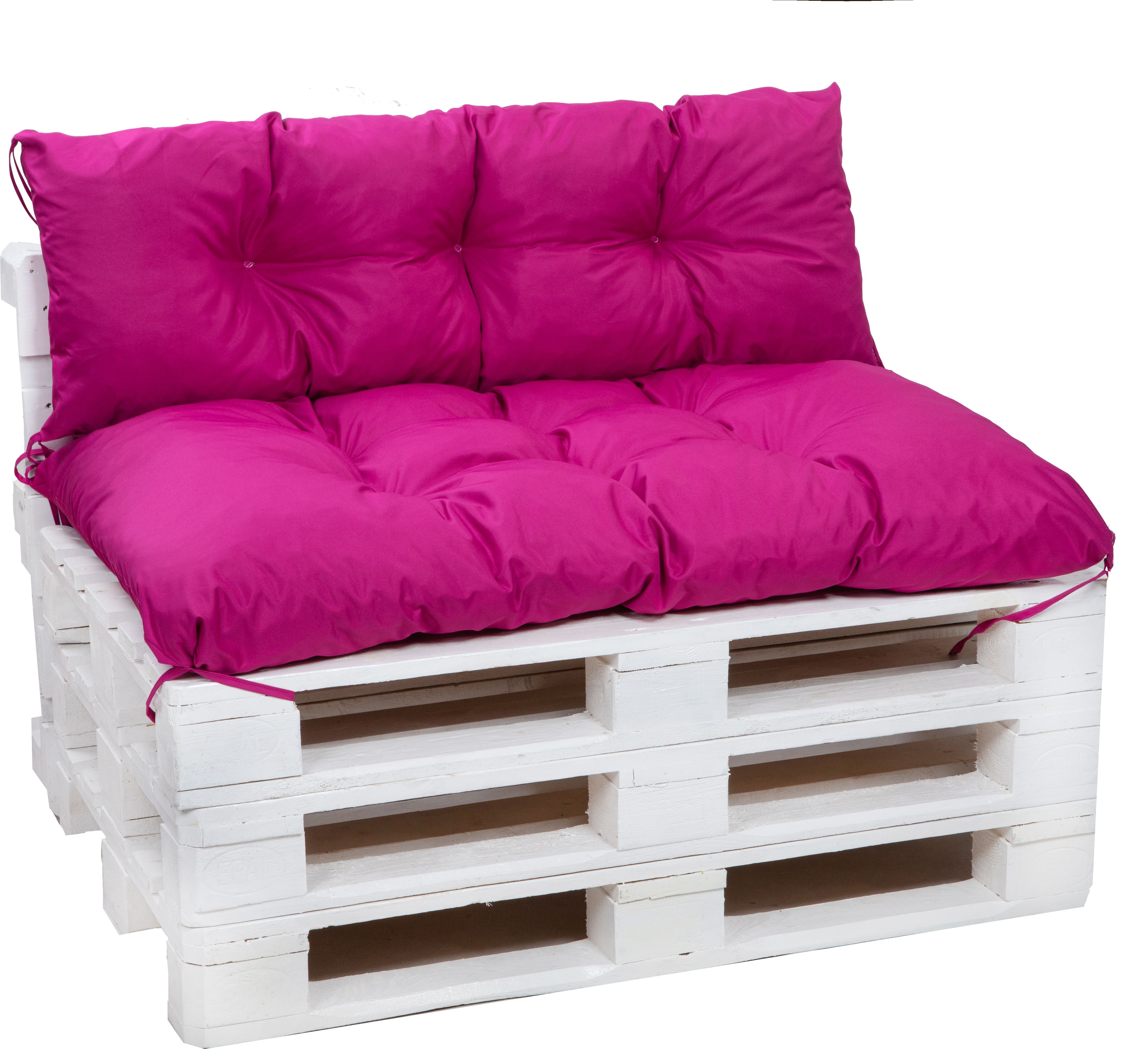 Setgarden Poduszki poduchy na paletę | zestaw poduszek na paletę | zestaw 120x80/120x40cm