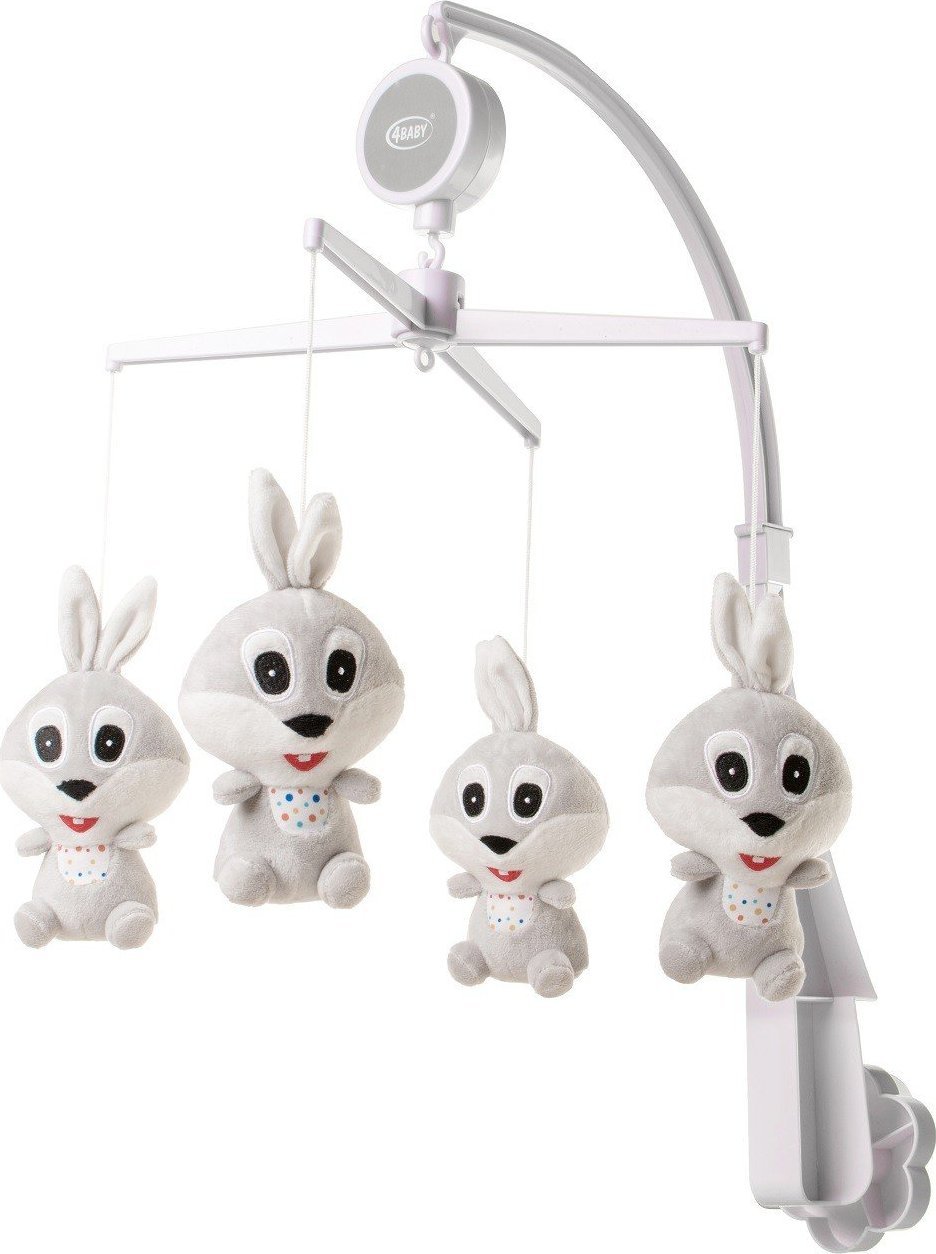 4Baby Karuzela pluszowa królik R08 4baby