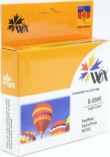 Tusz THI Tusz Light Cyan do EPSON RX700 / T5595 C13T559540 (C13T559540) / Niebieski / 15ml / zamiennik uniwersalny