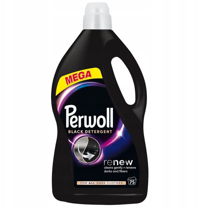 Płyn do prania czarnego PERWOLL 3,75l Renew Black 75 Prań
