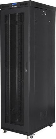 Szafa Lanberg Szafa stojšca Rack 19 cali 47U 800x1000mm, drzwi perforowane LCD (FLAT PACK) czarna