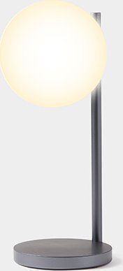 Lexon Bubble Lamp LED Lamp with 15W Wireless Charger gray/gun LH70X