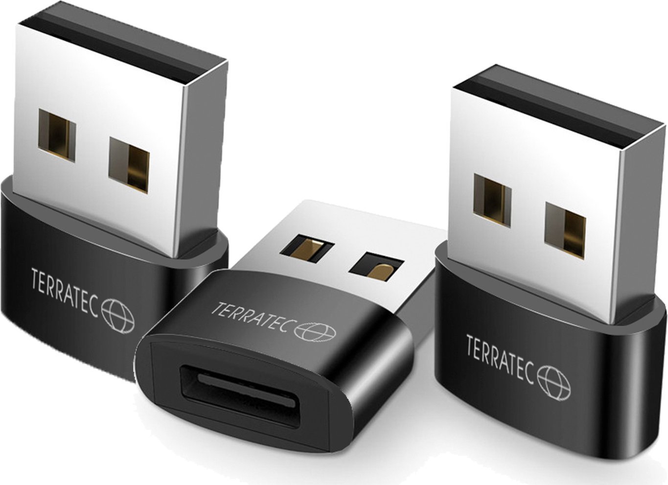 Adapter USB TerraTec C20 USB-C - USB Czarny (AP-387733)