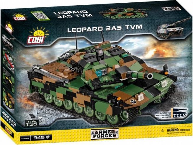 Cobi Czołg Niemiecki Leopard 2A5 TVM (2620)
