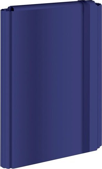 Teczka z gumką twarda oprawa A4+ INTERDRUK ciemnoniebieska